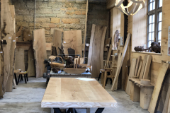 The Boardroom, Logie Timber's showroom at Logie Steading was opened during the festival