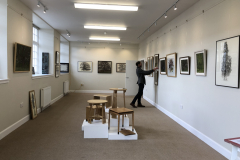 Into the Woods Art Exhibition featured David Caldwell's 'Portraits of Trees', and Ian Grant's 'Mountains & Moorland' as well as incredible furniture by Gavin Robertson