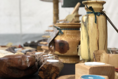 There was an incredible range of hand made and hand turned wood craft at the festival