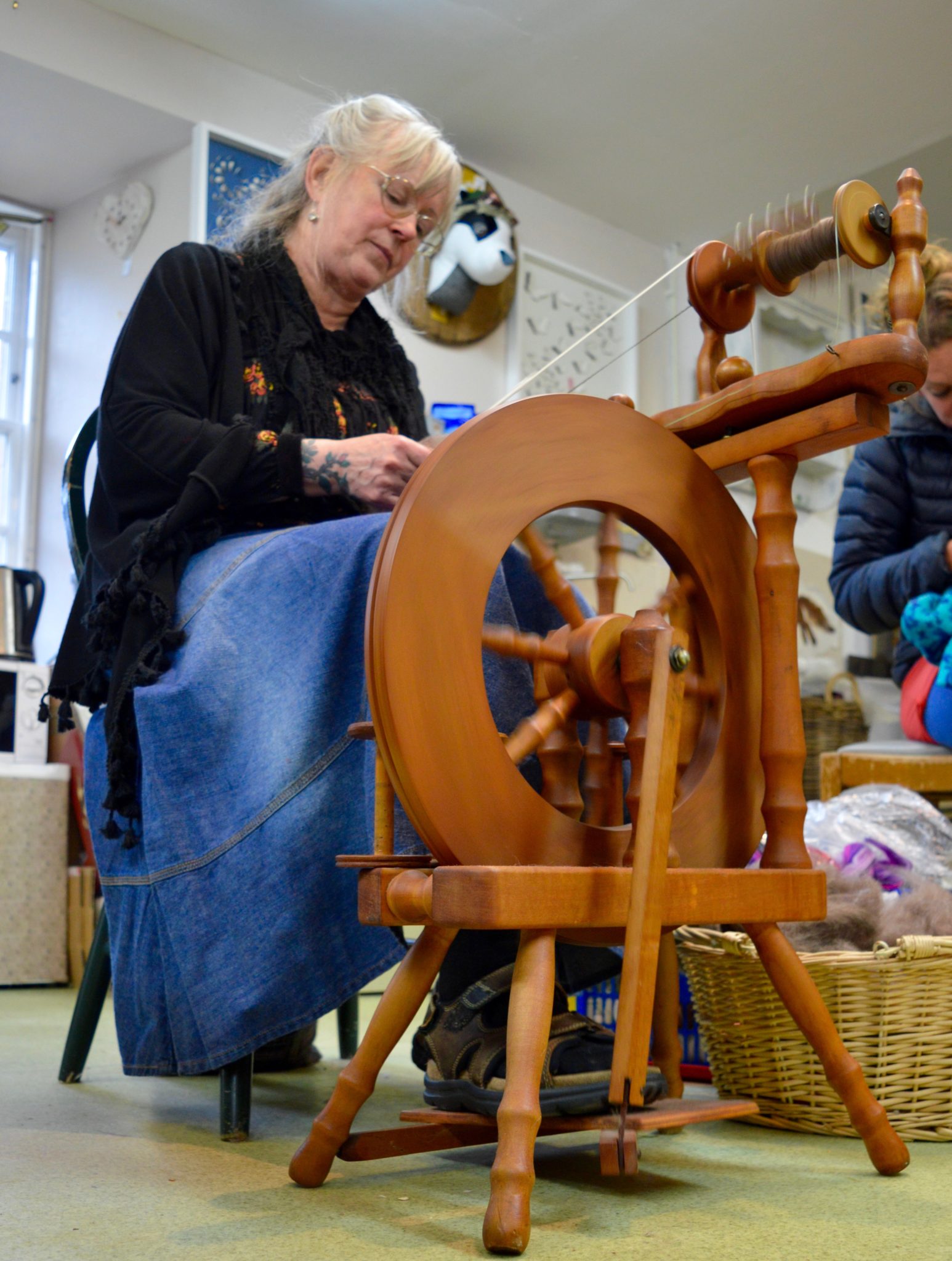 spinning course at hellygog, Logie Steading