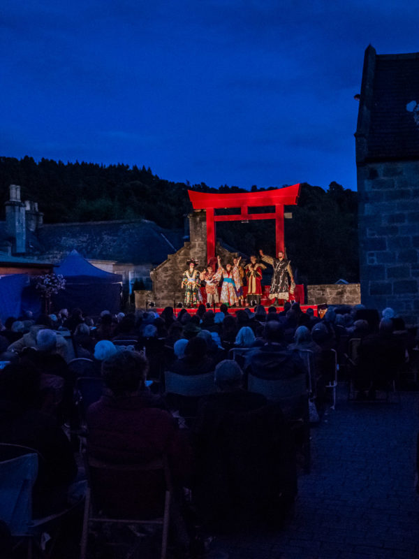 Outdoor Theatre at Logie Steading by Henley Spiers