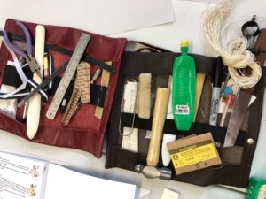 Bookbinding course with Laura West at Logie Steading