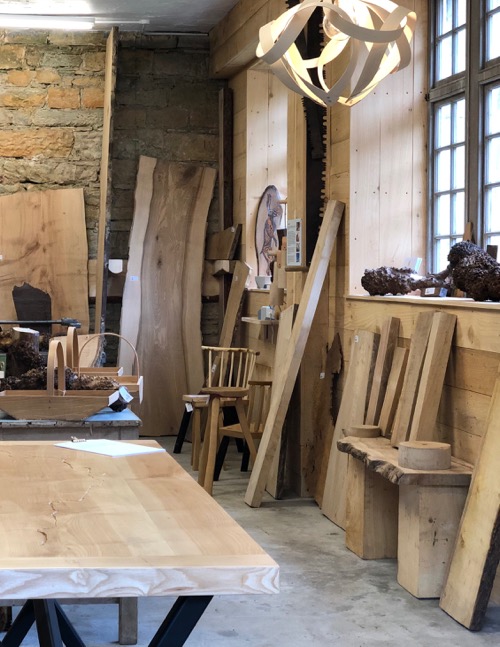 inside The Boardroom at Logie Steading